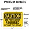 Signmission 18 in Height, 24 in Width, Vinyl Decal, Rectangle OS-2PACK-CS-D-1824-L-19162 - alternate 3